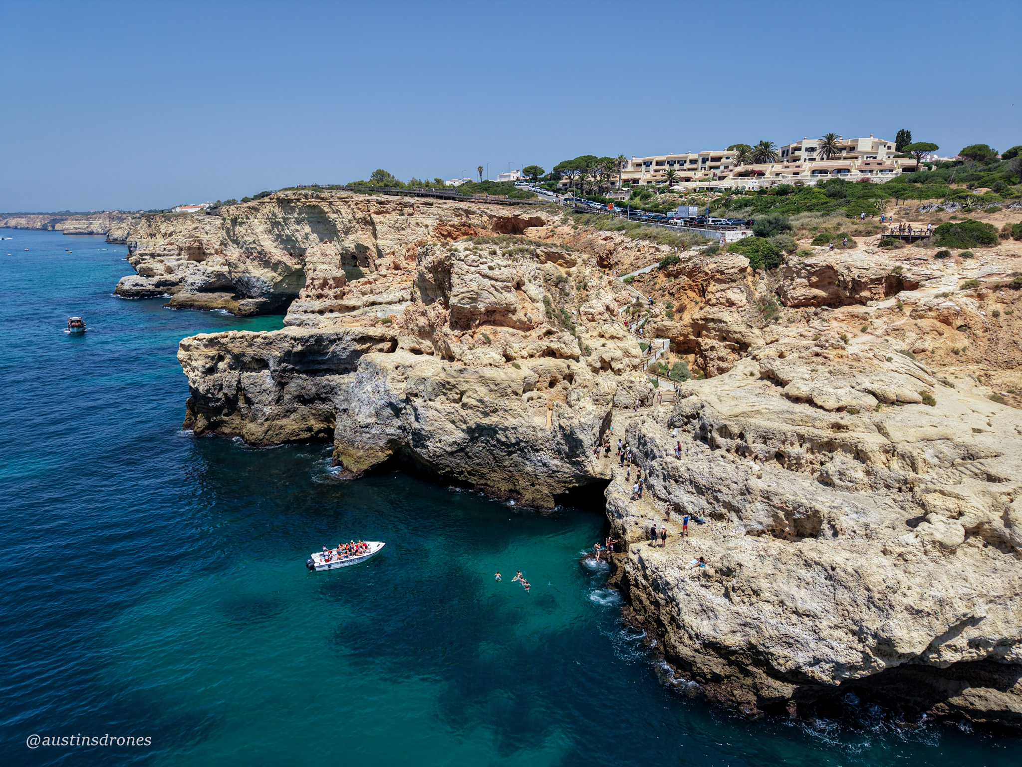 Cliffs of Carvoeiro, Portugal